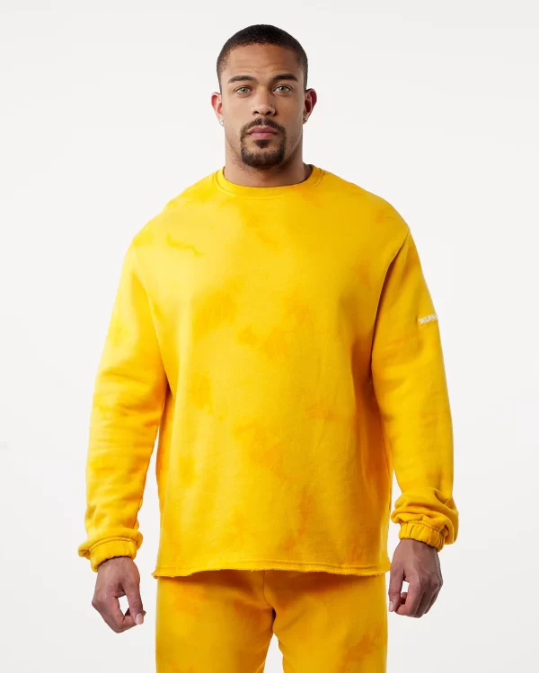 HCTS Drop Shoulder Sweater Golden Sun