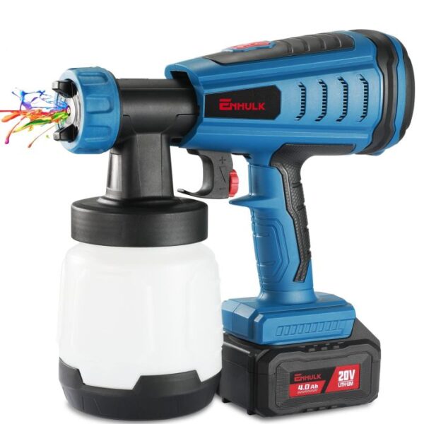 Enhulk Handheld Cordless Paint Sprayer with Brushless Motor