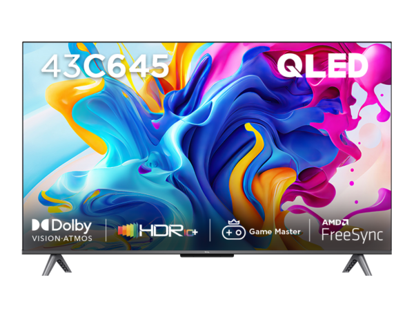 TCL 43 C645 4K QLED Game Master Dolby Vision Google TV