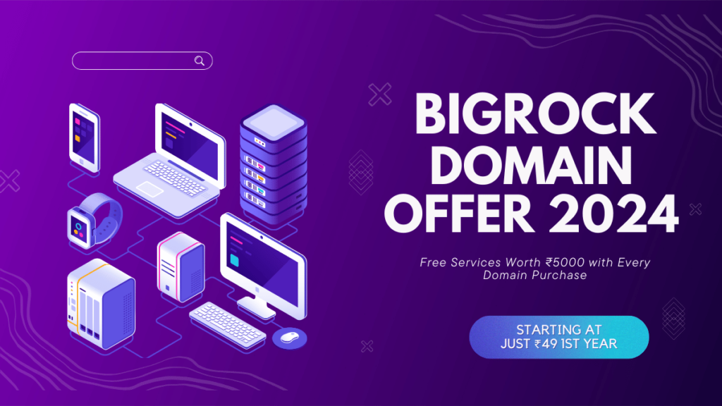 BigRock Domain Offer 2024