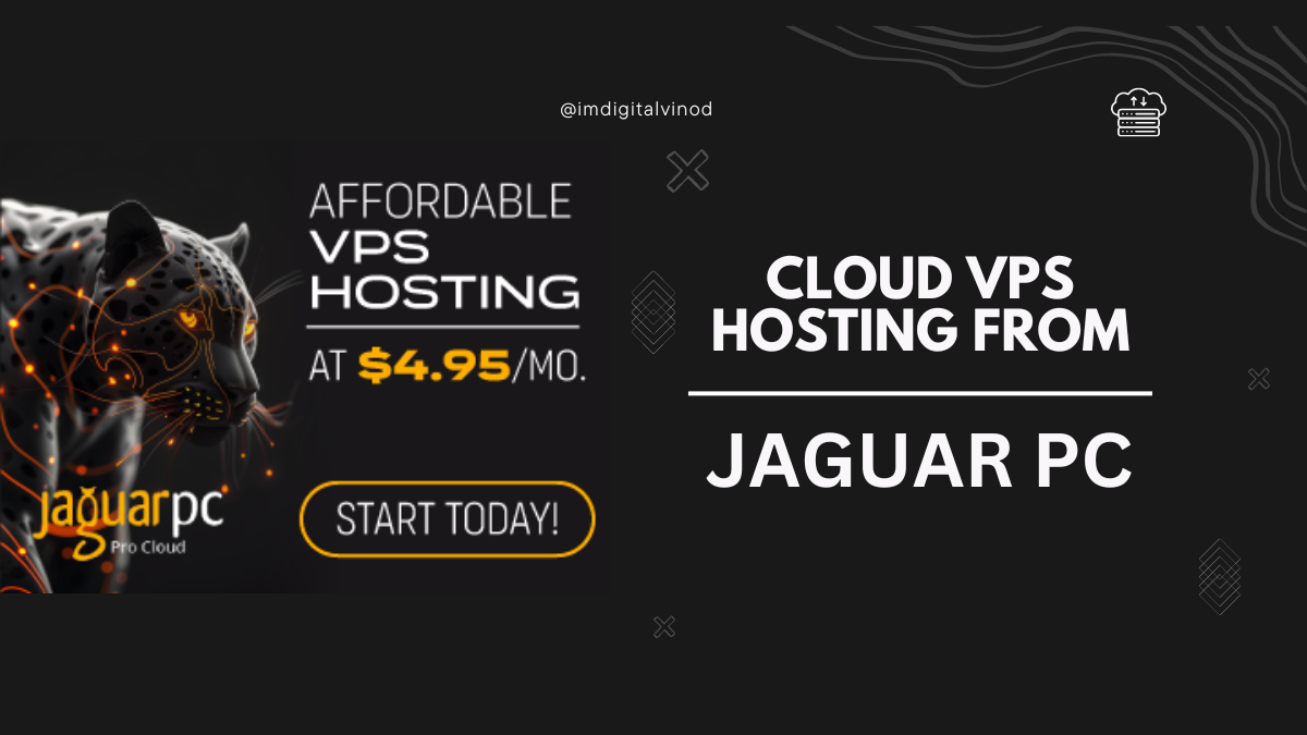 Cloud VPS Hosting from Jaguar PC